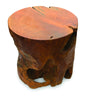 Solid Teak Root Side Table 40cm - Handmade - Indoor & Outdoor