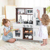 Kids Pretend Play Kitchen Toy Set Children Kitchen Playset with Storage