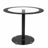 Round Square Rectangular Dining Table 2/4 Wooden Chairs Kitchen Room Restaurant