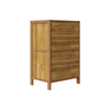 Wooden Bedroom Bedside Cabinet Furniture 2 Shelves Storage Nightstand Side Table