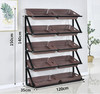 Supermarket Display Rack Vegetable & Fruit Retail Merchandiser 5 Tier
