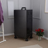 Pro Rolling Manicure Nail Table W/ Station Vanity Make Up Studio Trolley Mirror