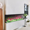 Electric Fireplace Panoramic Media Fire 40-70in Standing Insert LED Fireplace