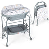 2-in-1 Baby Change Table w/Bathtub Folding Diaper Changing Station Baby Nursery