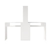 Double Manicure Table Makeup Storage Station Desk Workstation for NailArt Beauty