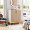 5-Tier Shoe Cabinet with Doors, 20 Pairs Shoe Storage Cabinet for Entryway