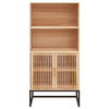 Lechnical Highboard 60x35x125 Engineered Wood,Highboard,Sideboard,Storage B0Z6