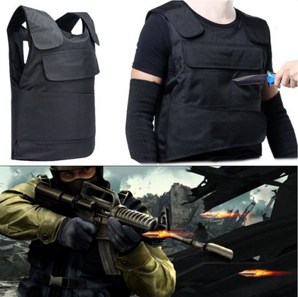 Anti-cut Self-defense Stab-proof Vest Tactical Protective Clothing Saft Guard