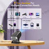 New HY320 Portable Auto Keystone Projector FHD 4K Natvie 1080P Smart Supported