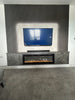 Media Wall Package With 40" Electric Fire & Acoustic panels