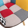 Small Wing Back Armchair High Back Lounge Single Sofa Living Room Fireside Chair