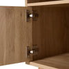 1 Door Compact Wooden Bedroom Bedside Cabinet Nightstand Side Table Storage Unit