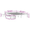Bed Frame with Drawers White 140x200 Solid Wood Pine Z1Y4