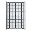 Wooden Privacy Screen 4 Panels Folding Room Divider Wood Partition Furniture UK