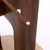 Mid Century 50cm Round Coffee Table Side Table for Living Room&Apartment Wooden