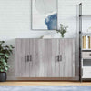ShCuShan Kitchen Sideboard Wood Storage Cabinet Accent Cupboard with 2 P0D8