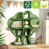 Green Bookshelf Storage Shelf For Children's Reading Room Open Storage Modern