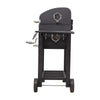 Outdoor Jr Smoker Barbecue Charcoal Portable BBQ Grill Camping Garden w/ Wheels