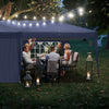 3x6M Pop Up Gazebo Outdoor Patio Party Event Heavy Duty Canopy w/ 6 WallSides UK