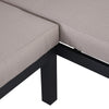 3pcs Garden Sectional Sofa Side Table Furniture Set w/ Cushion
