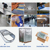 Sticky/ Non-sticky Back Double Bubble Foil Insulation Shed Loft -10 25 30 40 50M