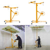 11FT/16FT Heavy Duty Tool Drywall Hoist Caster Lifter Plaster Board Panel Sheets