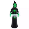 8 Ft Halloween Inflatables Giant Blow up Ghost w/Infinity Mirror Light
