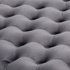 Chesterfield 100cm Extra Large Velvet Coffee Table Footstool Pouffe Seat Ottoman