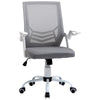 Mesh Home Office Chair Swivel Task Computer Desk Chair w/ Lumbar Support, Grey