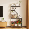 Extra Tall Plant Stand Indoor Corner Plant Holders Solid Industrial Bookshelf