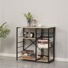 Microwave Stand Retro Kitchen Baker’s Rack Industrial Utility Storage Rack
