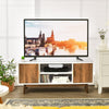 TV Stand for TVs up to 50’’ Entertainment Center Media Console Table w/ 2 Doors