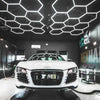 28HEX Hexagon LED Lighting Detailing Garage Workshop Retail Car Showroom Custom