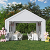 20FT Marquee Canopy Tent Sidewalls Garden Gazebo Party Outdoor Wedding Awning