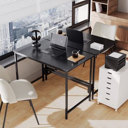 80x40cm Computer Desk Home Office Desk Writing Desk Study Table Workstations