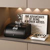 Extra Large Bread Box Roll Top Bin Storage Loaf Kitchen Counter Organiser Metal