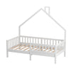 Wood Bed Frame Children Kids Toddler Bedstead Boys Girls Bedroom House Bed Frame