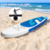 11ft Inflatable Stand Up Paddle Board SUP Floatable Aluminum Paddle w/Leash