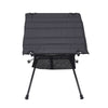 Folding Camping Table Aluminium Alloy Trestle Picnic Desk with Storage Mesh Bag
