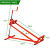 Ride On Lawn Mower Lift 400kg Lifting Device Ramp Garden Tractor Jack Lifter