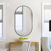 Framed Arched Mirror Wall Mounted Vanity Makeup Bathroom Bedroom Glass Mirrors