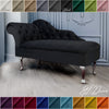 Chaise Lounge Chesterfield Sofa Black Accent Chair Lucian Tufted Longue