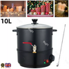 10L Wax Melter Electric Melting Pot Machine Pour Spout Candle Soap Making UK