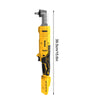 125N.m 3/8" Electric Cordless Ratchet Wrench Machine for Dewalt 18V 20V Battery