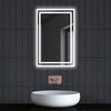 LED Illuminated Bathroom Mirror With Light Demister Pads Touch 40x60/60x40CM