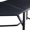 Computer Desk Office Study Workstation Metal Legs Home Corner Table Stand MDF