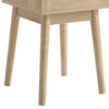 Dusk Isla Bedside Table 1 Drawer Nightstand Natural RRP £599
