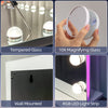 Hollywood Vanity Makeup Mirror with 18-LED Lights RGB Backlit Light Up Wall 80cm