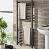 Electric Towel Rail Radiator Heated Bars Bathroom Towel Underwear Warmer Rack