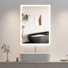 Bathroom Bluetooth Mirror LED Light Illuminated Anti fog Shaver Socket Speaker